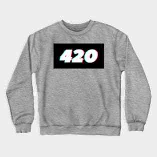 420 Glitch Crewneck Sweatshirt